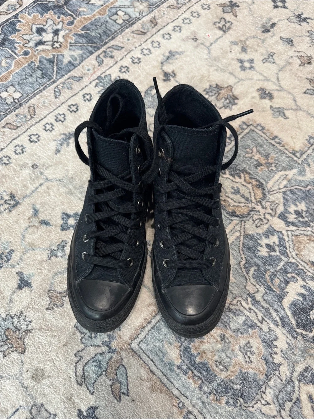 Converse All Star High Top Sneakers - Black - Picture 2 of 5